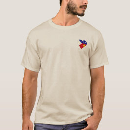 Acadiana Flag Cajun Pride South Louisiana Love T-s T-shirt