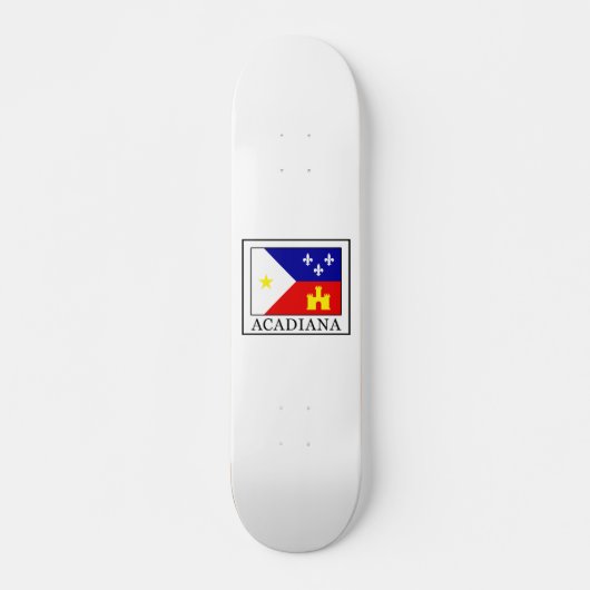 Acadiana Skateboard (Voorkant)