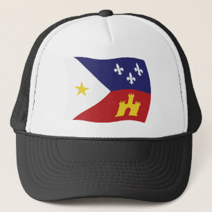 Acadiana Vlag Hoed Trucker Pet