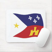 Acadiana Vlag Muismat (Met muis)