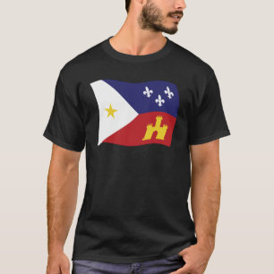 Acadiana Vlag T-shirt