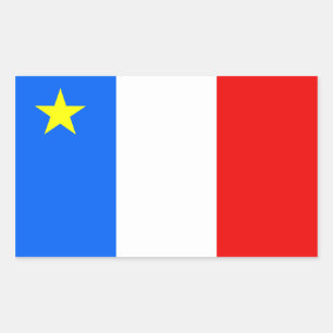 Acadievlag Rechthoekige Sticker
