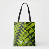 Acai palm leaf design on Tote Bag (Voorkant)