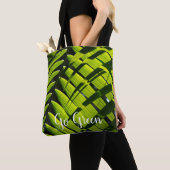 Acai palm leaf design on Tote Bag (Dichtbij)