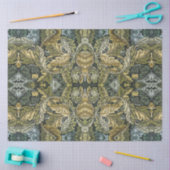 Acanthus  bloemmotief van William Morris Tissuepapier (Craft)