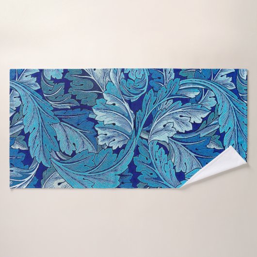 Acanthus Blue, William Morris (Serviette de bain)