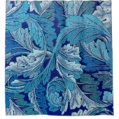 Acanthus Blue, William Morris Douchegordijn (Voorkant)