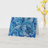 Acanthus Blue, William Morris Kaart (Gele Bloem)