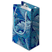 Acanthus Blue, William Morris Klein Cadeauzakje (Achterkant Gekanteld)