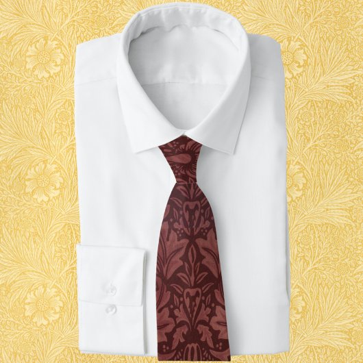 Acanthus door William Morris,  Floral Textile Stropdas