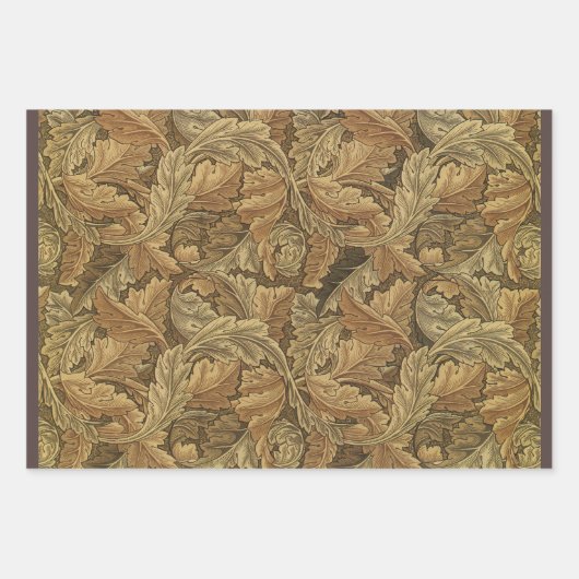 Acanthus Feuilles de William Morris, Antique Texti (Devant)