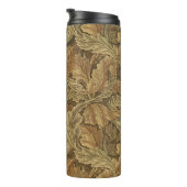 Acanthus Leaves by William Morris, Antique Textile Thermosbeker (Geroteerd rechts)