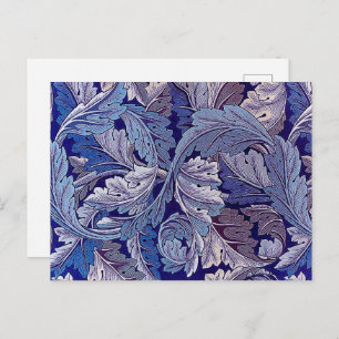 Acanthus Paars, William Morris Briefkaart