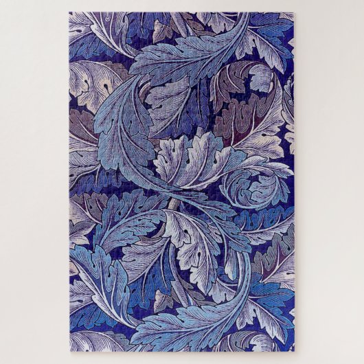 Acanthus Paars, William Morris Legpuzzel (Verticaal)