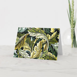 Acanthus, populair William Morris patroon, Kaart
