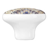 Acanthus (van William Morris) Keramische Knop (Zijkant)