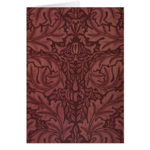 Acanthus van William Morris, Vintage bloemendeksto