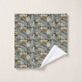 Acanthus vert (Gant de toilette)