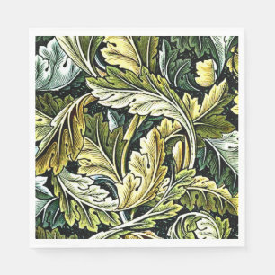 Acanthus, vintage William Morris patroon,  Servet