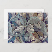 Acanthus William Morris Briefkaart (Voorkant / Achterkant)