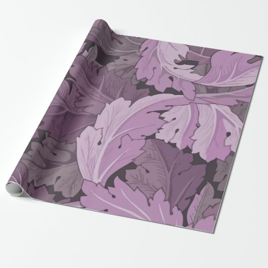Acanthus William Morris Cadeaupapier (Uitgerold)
