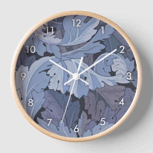 Acanthus William Morris Clock (Voorkant)