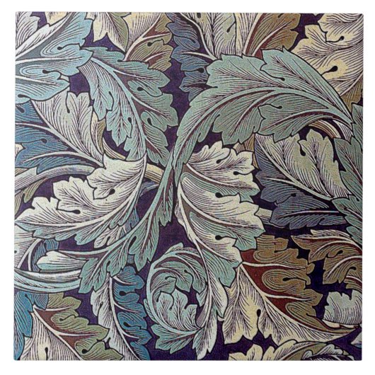 Acanthus William Morris Tegeltje (Voorkant)