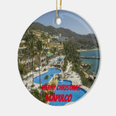 Acapulco Schilderachtig kerstversiering Keramisch Ornament (Links)