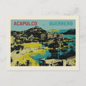 Acapulco uitzicht, Mexico, Guerrero Briefkaart (Voorkant)