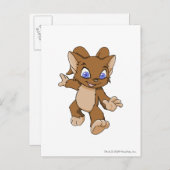 Acara Brown Briefkaart (Voorkant / Achterkant)