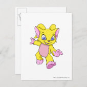 Acara Yellow Briefkaart (Voorkant / Achterkant)