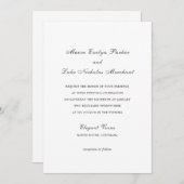 Accéder aux Faire-part de mariage traditionnelles (Devant / Derrière)