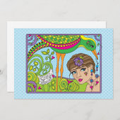 Accédez À La Carte Plat Inattendue 7"x5" (Devant / Derrière)