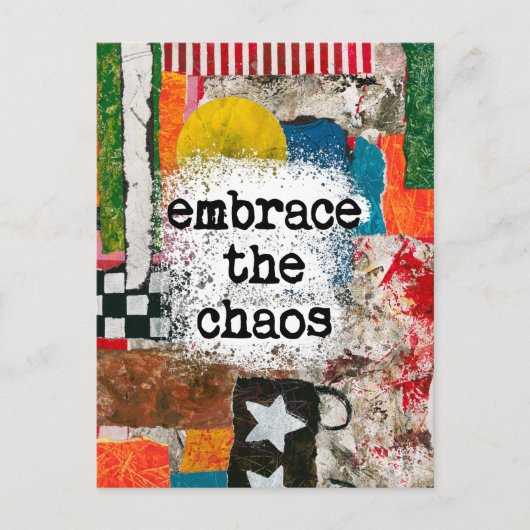 Accédez À La Carte Postale Chaos (Devant)