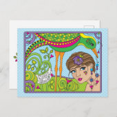 Accédez À La Carte Postale Inattendue_ (Devant / Derrière)