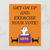 ACCÉDEZ Carte postale Exercice Votre vote Hallowee (Devant)