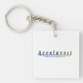 Accelavest Logo Sleutelhanger (voorkant)