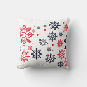 Accent kussen - Kerstsneeuwvlokken