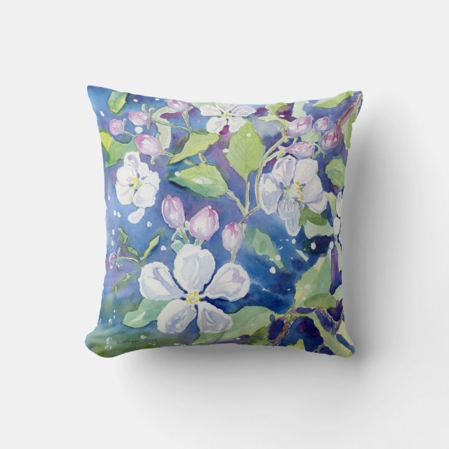 Accent Pillow "Crabapple Blossom" Kussen (Voorkant)