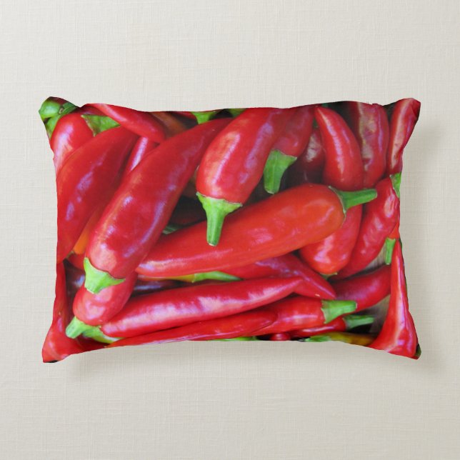 Accent Pillow Hot Chili Peppers Decoratief Kussen (Voorkant)