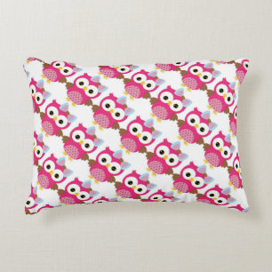 Accent Pillow/Owls Kussen