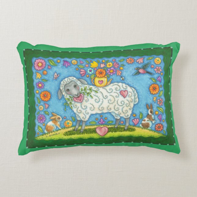 ACCENT PILLOW VAN theepot en poten Kussen (Voorkant)