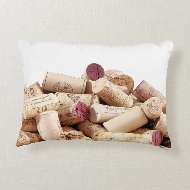Accent Pillow Wine Corks Accent Kussen (Achterkant)