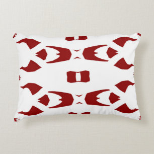 Accentkussen, een elegant stof patroon ontwerp A Accent Kussen