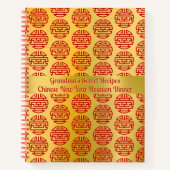 Accents Auspicious Livre de recettes du Nouvel An (Devant)