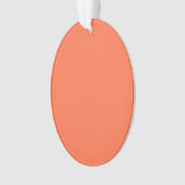 Accentuation de couleur de corail saumon prête à C (devant)