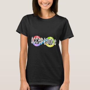 Acceptatie Autisme Infinity Symbool Autistic Mam F T-shirt