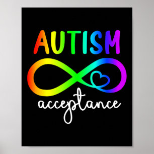 Acceptatie Oneindigheid Wapenautisme Bewustmakings Poster