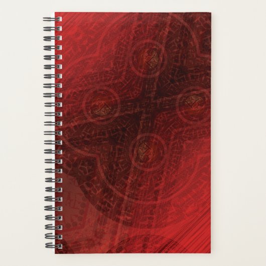 Acceptation | Médaillons de méditation rouge (Devant)