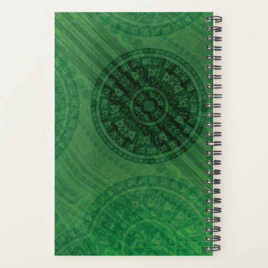 Acceptation | Médaillons de méditation verte (Dos)